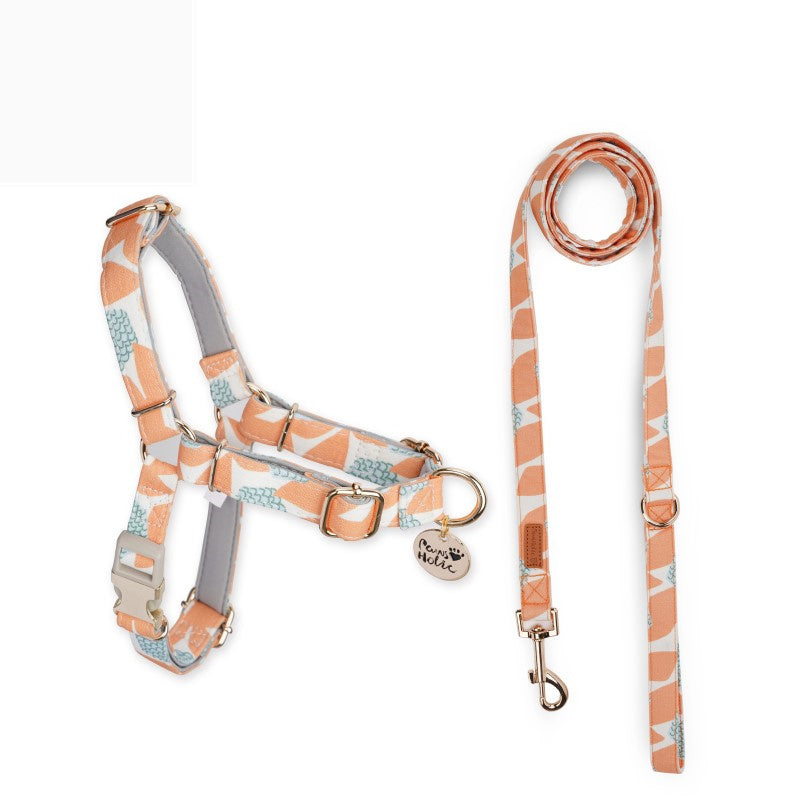 Hands-Free Pet Leash and Chest Strap Suit Adjustable Circumference - Teleplus suit [chest chest circumference strap