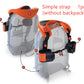 Hands-Free Shoulder Carrier with Ankle Straps and Cushioned Hip Seat Nylon Child Strap Rider travel back frame infant