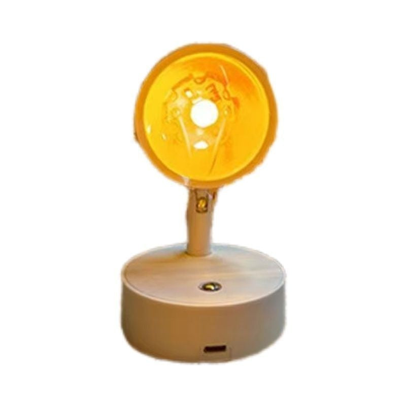 Hanging Rechargeable Sunset Light with Movable and Small Night Lamp Features - Teleplus hanging rechargeable sunset
