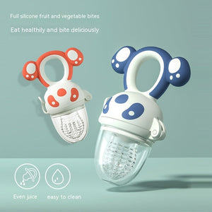 Happy Bite Baby Teether Edible Silicon for Safe Chewing - Chew on This Fun happy bite baby teether