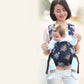 Happy walk simple baby’s shoulder strap portable multifunctional double shoulder print baby waist stool sit back