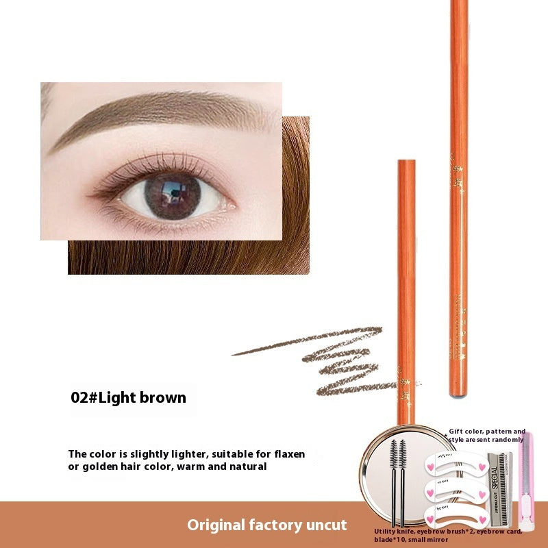 Hard Core Wild Machete Eyebrow with Multi-Color Uncut Blades - Teleplus hard core wild machete eyebrow multi-color