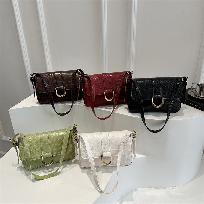 Hard PU Leather Suitcase with Single Shoulder Strap in Multiple Colors - Bag Multi Color Travel Luggage