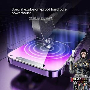 HD 15pro Film I13 Electroplating Tempered Film - HD 15pro Film for Apple 14Pro and iPhone 15Pro