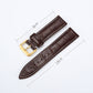 Head Layer Leather Bamboo Knot Pattern Watch Strap Accessories - Head Layer Leather Watch Strap in Bamboo Knot Design