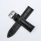 Head Layer Leather Bamboo Knot Pattern Watch Strap Accessories - Head Layer Leather Watch Strap in Bamboo Knot Design