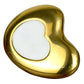 Heart-Shaped Alloy Beauty Massage Scraping Plate for Face and Body - Teleplus heart-shaped alloy beauty massage