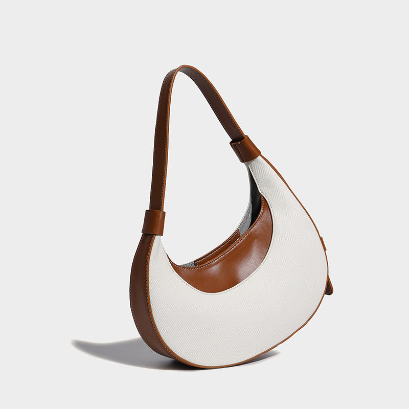 Heart Shaped Crossbody Bag Soft PU Leather Purse with Zipper for Women