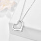 Heart Urn Necklace for Ashes for Women 925 Sterling Silver Cremation Jewelry Necklace Urn - Heart Urn Necklace