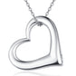 Heart Urn Necklace for Ashes for Women 925 Sterling Silver Cremation Jewelry Necklace Urn - Heart Urn Necklace