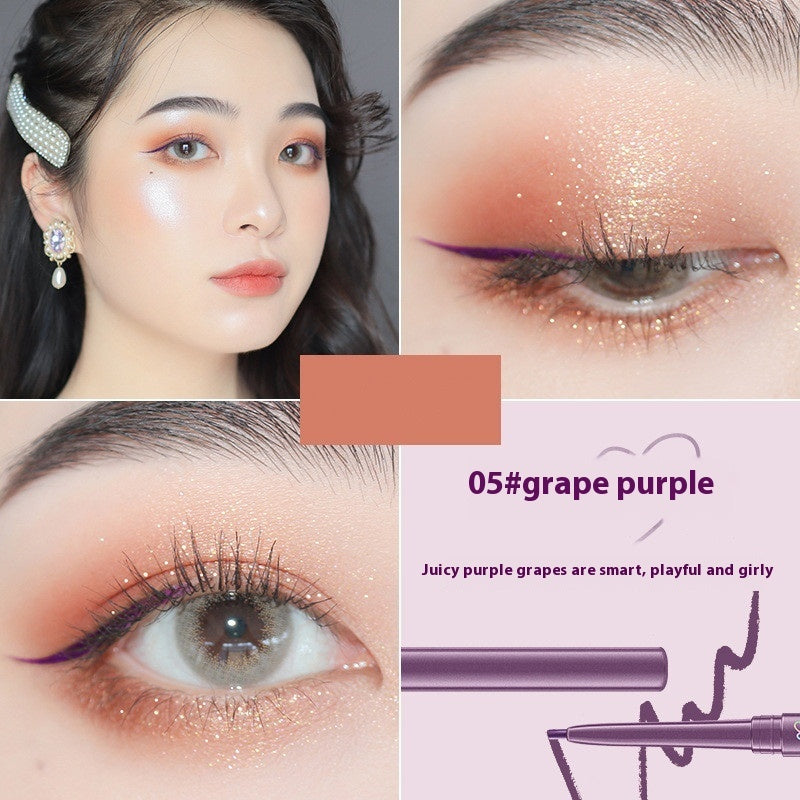 Heartbeats Color Eyeliner Ultra-Fine Waterproof Sweat-Proof Liquid Makeup - Teleplus heartbeats color eyeliner