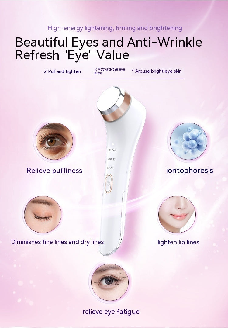 Heating Vibration Electric Eye Massager Ice Compress Eye Beautification Instrument - Chill Out with the Heating