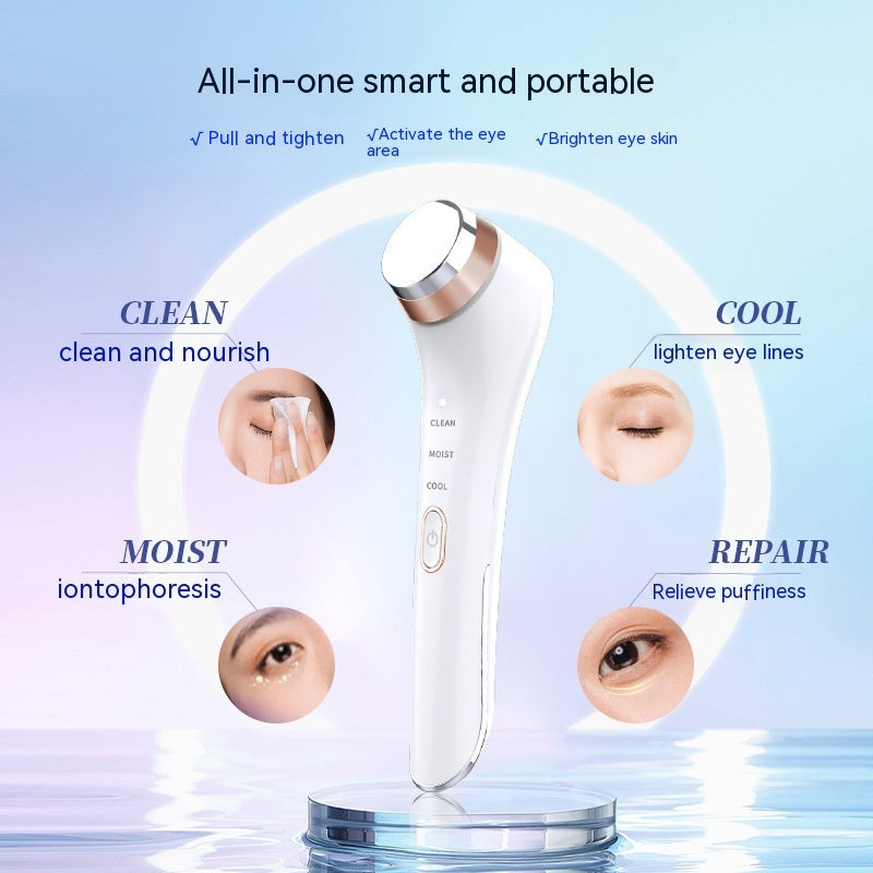 Heating Vibration Electric Eye Massager with Ice Compress for Relaxation - Chill Out the electric eye massager heating