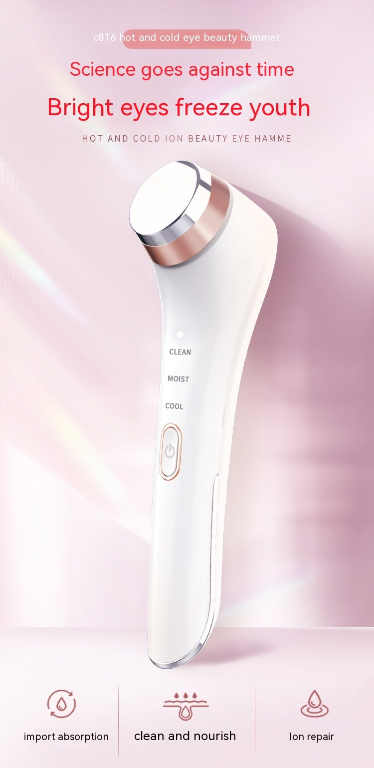 Heating Vibration Electric Eye Massager Ice Compress Eye Beautification Instrument - Chill Out with the Heating