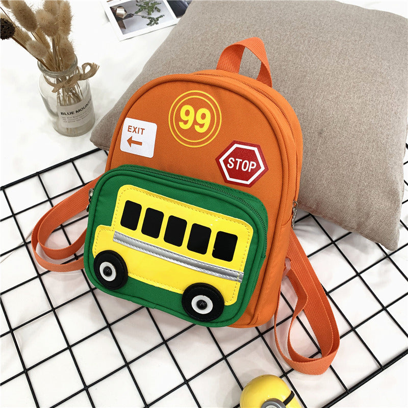 Heopono Durable Nice Little Children School Book Bag Small Boys Girls Cartoon Cute Mini Funny Back to School Backpack