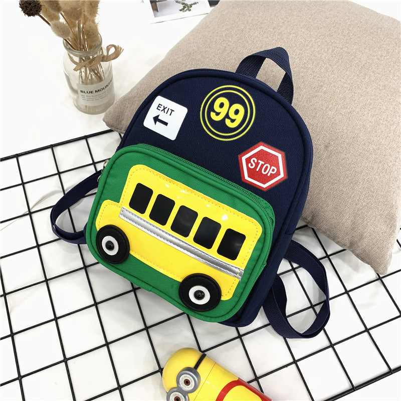 Heopono Durable Nice Little Children School Book Bag Small Boys Girls Cartoon Cute Mini Funny Back to School Backpack