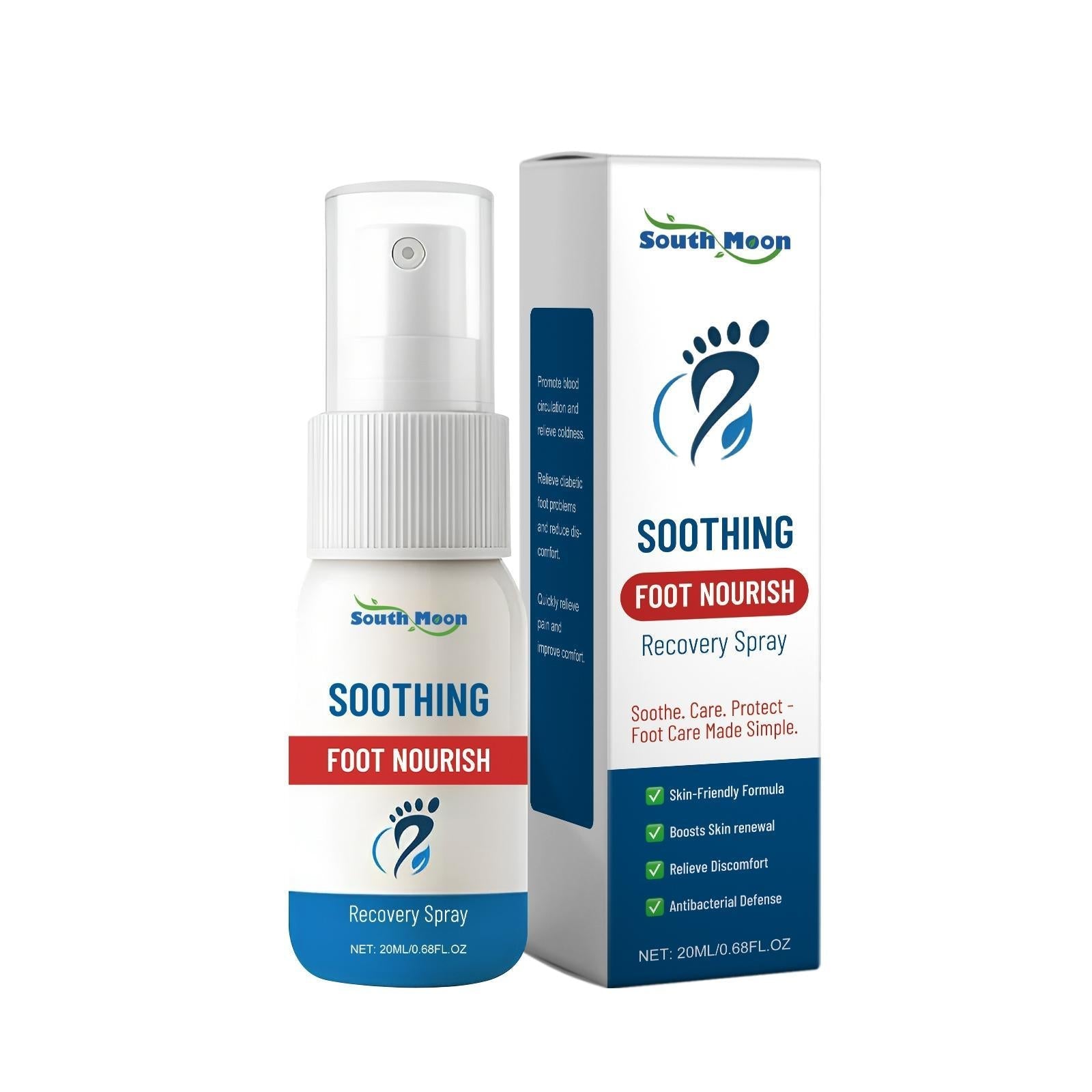 Herbal Skin Relief Spray with Fructus Cnidii and Sophorae Flavescentis - fructus cnidii sophorae flavescentis