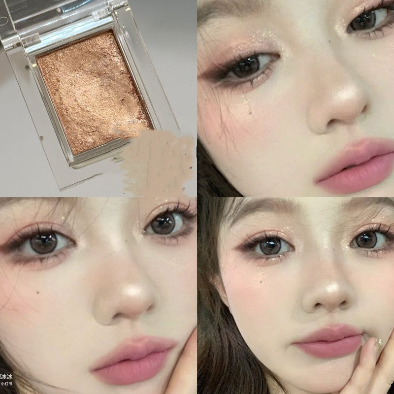 Herorange Charm Monochrome Eyeshadow Palette in Low Saturation Shimmer and Universal Colors - Teleplus low saturation