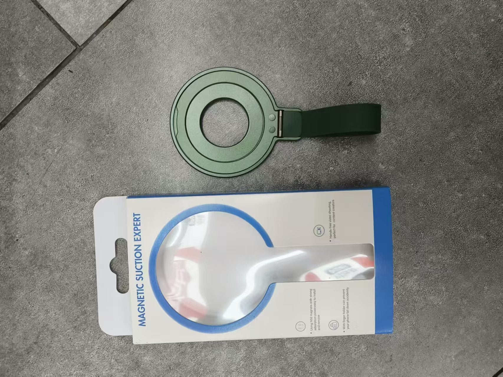 High-End Double-Sided Magnetic Phone Holder Portable Aluminum Alloy Design - Teleplus magnetic phone holder portable