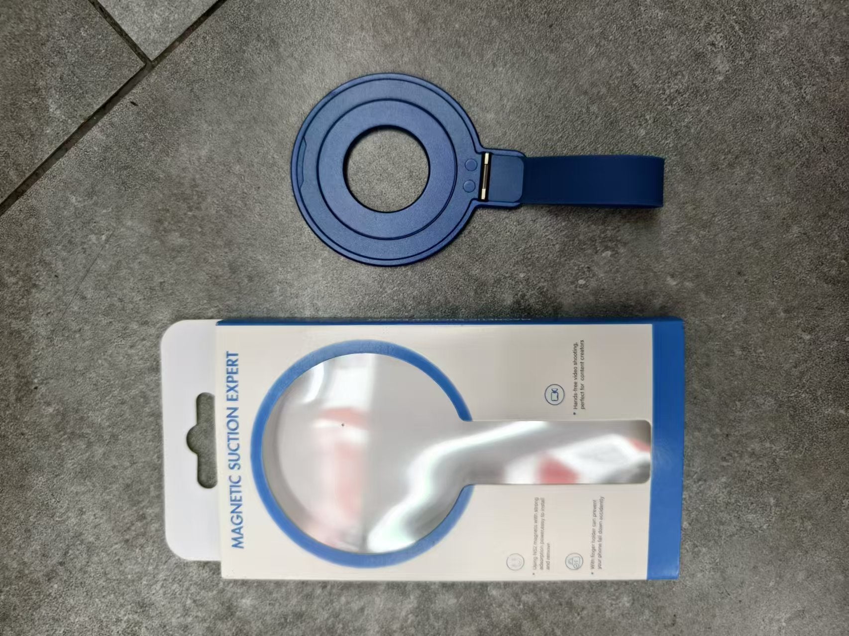 High-End Double-Sided Magnetic Phone Holder Portable Aluminum Alloy Design - Teleplus magnetic phone holder portable