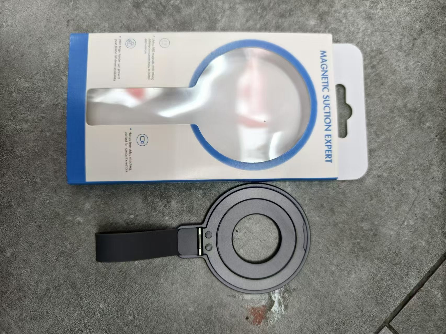 High-End Double-Sided Magnetic Phone Holder Portable Aluminum Alloy Design - Teleplus magnetic phone holder portable