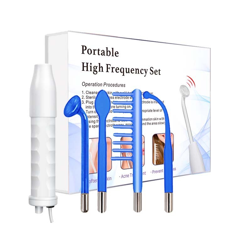 European Standard Family Electronic Eutic Light Therapy Device Set - High Frequency Appliance for Radiant Skin high