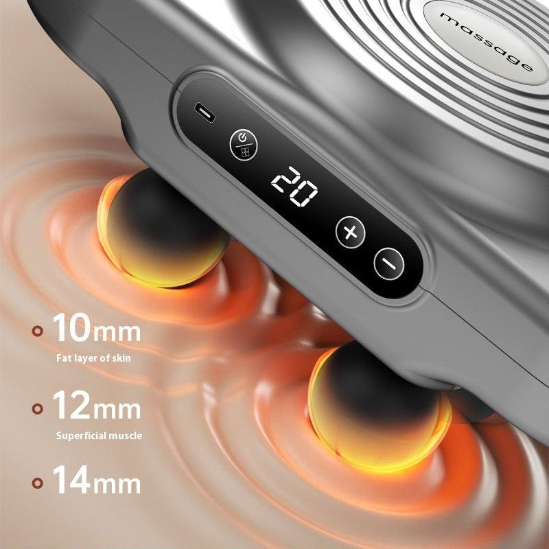 High Frequency Vibration Relaxation Muscle Massager with Six Heads and Multiple Gears - Teleplus vibration relaxation