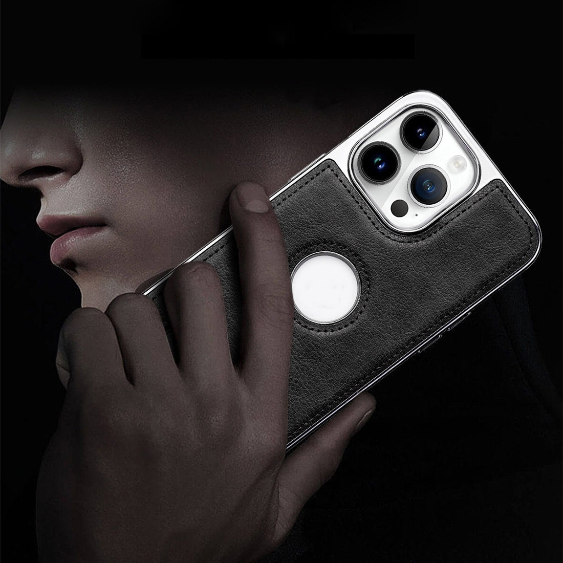 High Grade Leather Stand Phone Case for iPhone 11 to 13 Pro Max - high grade leather stand phone