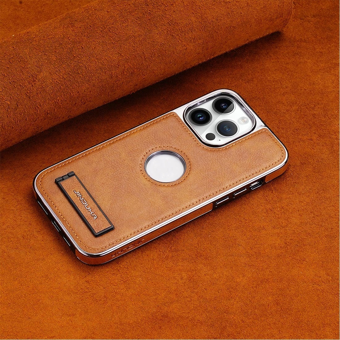 High Grade Leather Stand Phone Case - High Grade Leather Stand Phone Case for Pro Max