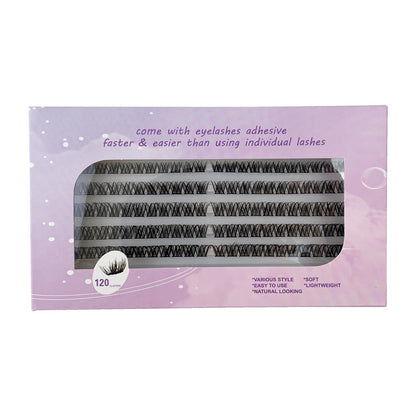 High Imitation Cluster Eyelash Set for DIY Lash Extensions - Teleplus single cluster eyelash set