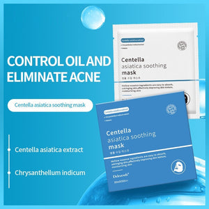 High Moisturizing Firming Centella Asiatica Facial Mask Set for All Skin Types - centella asiatica facial mask high