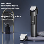 High Power Household Electric Clipper with Rechargeable Battery and Removable Cutter - household electric clippers