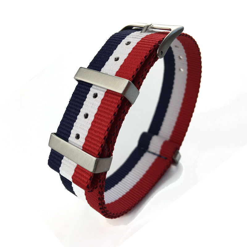 High-Quality Nylon Watch Strap with Stainless Steel Buckle for United States - united states chf watch strap