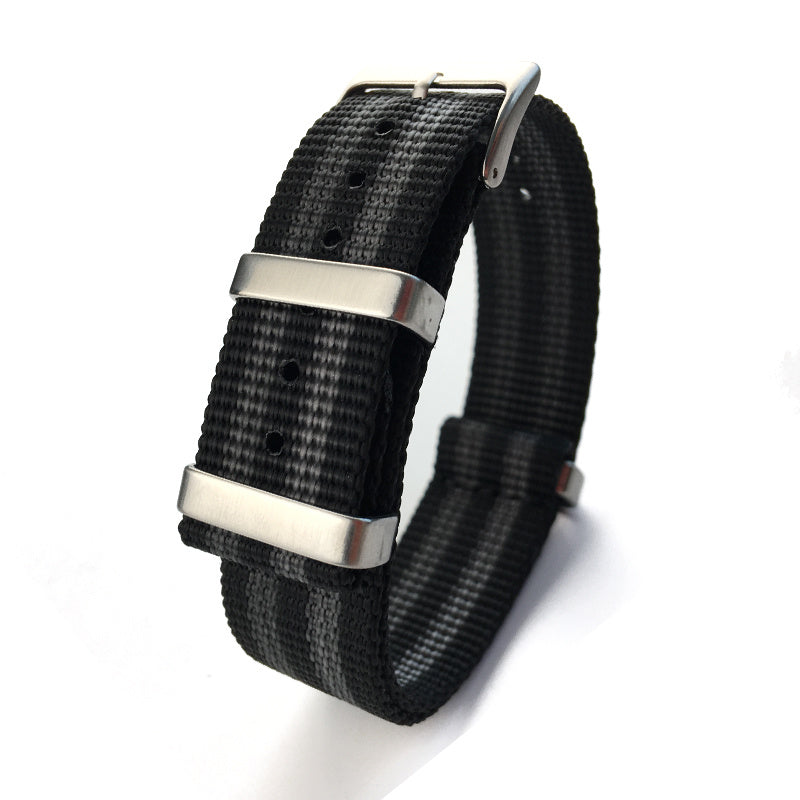 High-Quality Nylon Watch Strap with Stainless Steel Buckle for United States - united states chf watch strap