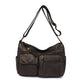 High-Quality Washed Polyester Crossbody Bag with Multiple Pockets - Teleplus for Daily Use washed high quality