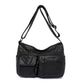 High-Quality Washed Polyester Crossbody Bag with Multiple Pockets - Teleplus for Daily Use washed high quality