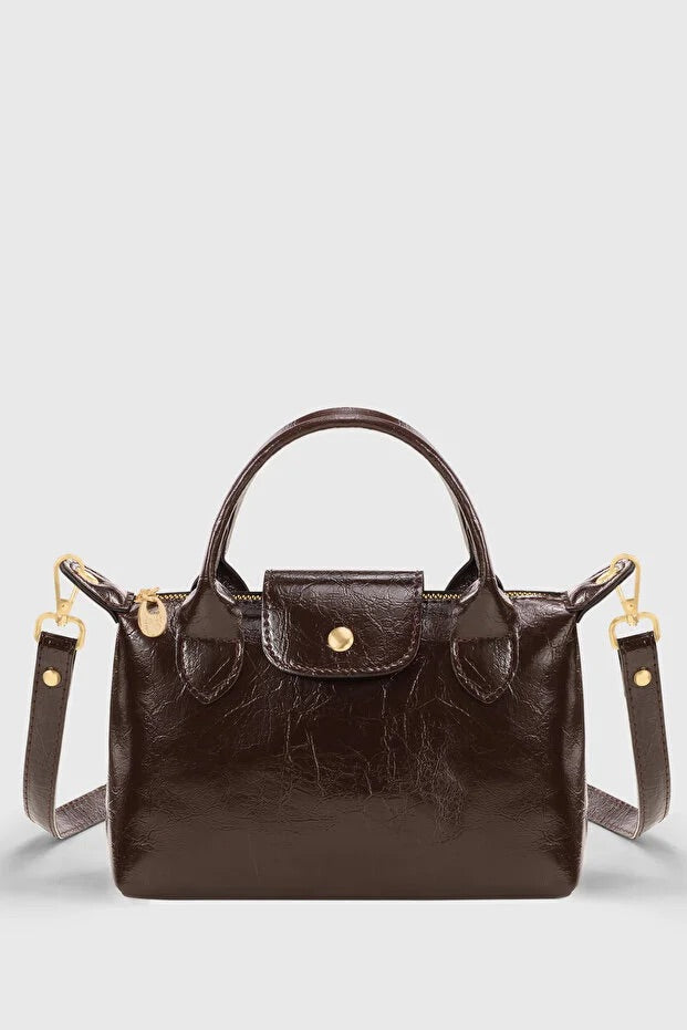 High Quality Water Resistant PU Leather Bag with Polyester Lining - high quality