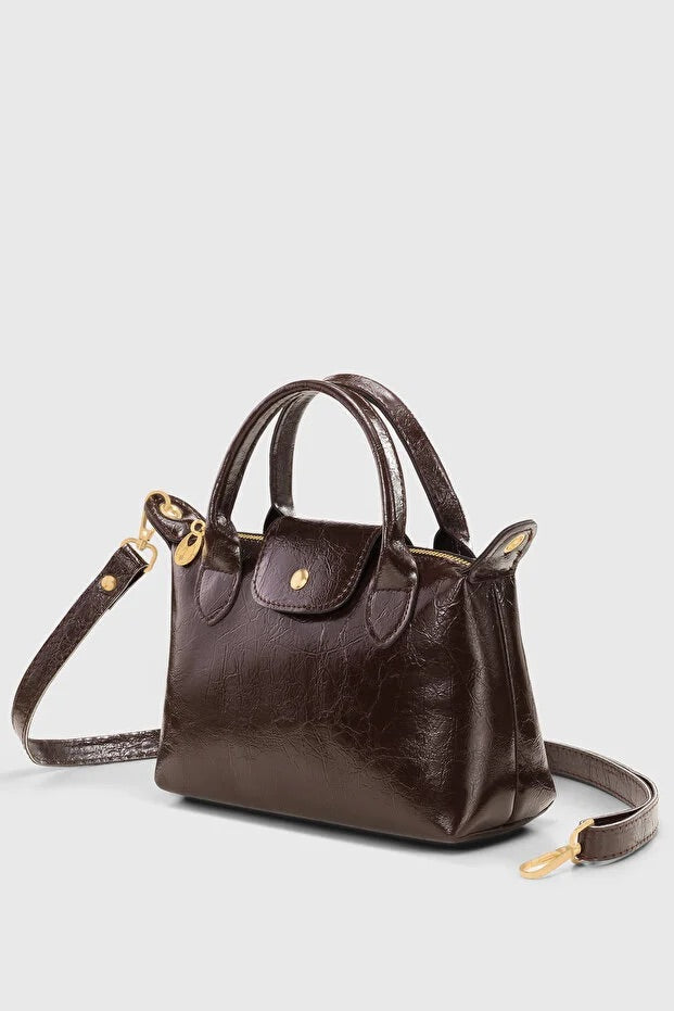 High Quality Water Resistant PU Leather Bag with Polyester Lining - high quality