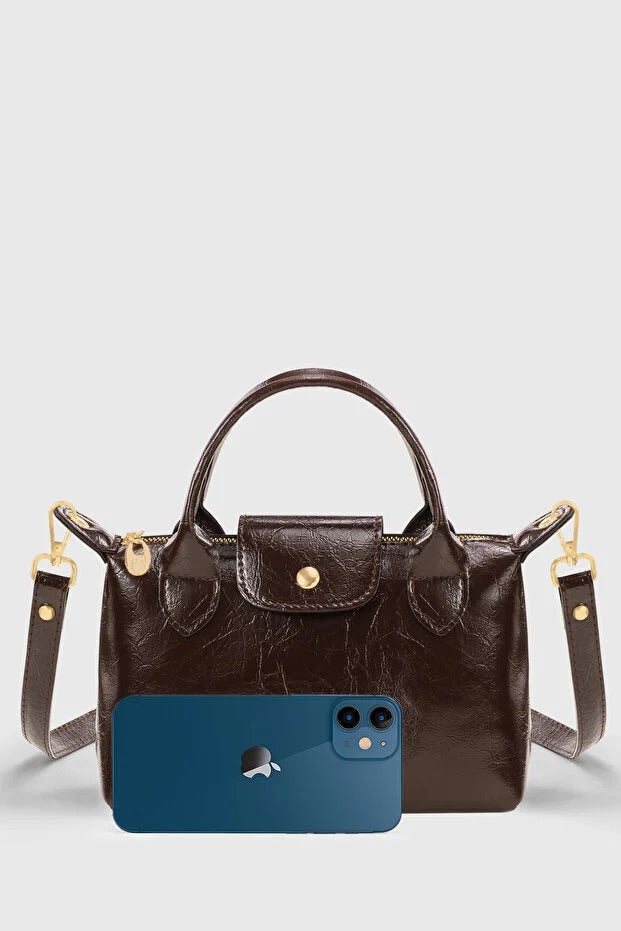 High Quality Water Resistant PU Leather Bag with Polyester Lining - high quality