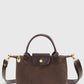 Brown Suede Versatile PU Leather Shoulder Bag for Women
