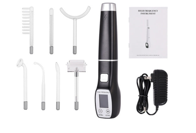 High Wave Electrotherapy Set with Enhanced Rods for Muscle Relief - Surf the Pain Away Rod high wave electrotherapy rod