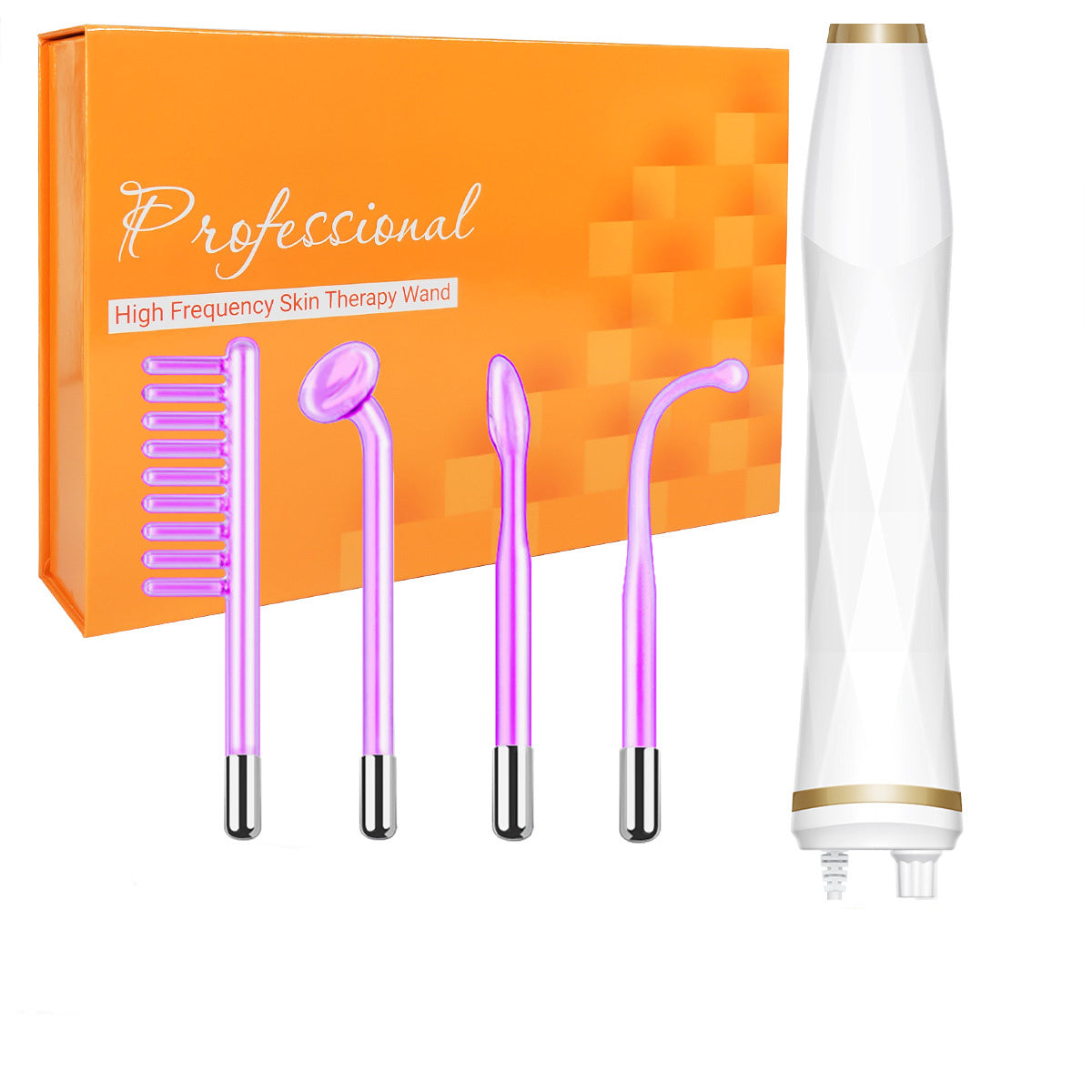 High Frequency Beauty Equipment with Wave Electrotherapy Rod for Skin Rejuvenation - Zap Your Fun high wave