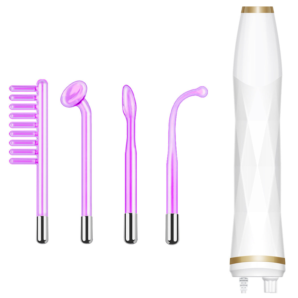 High Frequency Beauty Equipment with Wave Electrotherapy Rod for Skin Rejuvenation - Zap Your Fun high wave