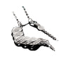 Hollow Leaf Necklace 45cm Alloy Chain Popular Leaves Jewelry for Women - Pendant For Leafy Delight united states chf