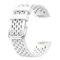Hollow Monochrome Silicone Smart Watch Bracelet for Fitbit Charge 5 - Teleplus smart watch bracelet hollow monochrome