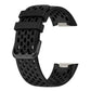 Hollow Monochrome Silicone Smart Watch Bracelet for Fitbit Charge 5 - Teleplus smart watch bracelet hollow monochrome