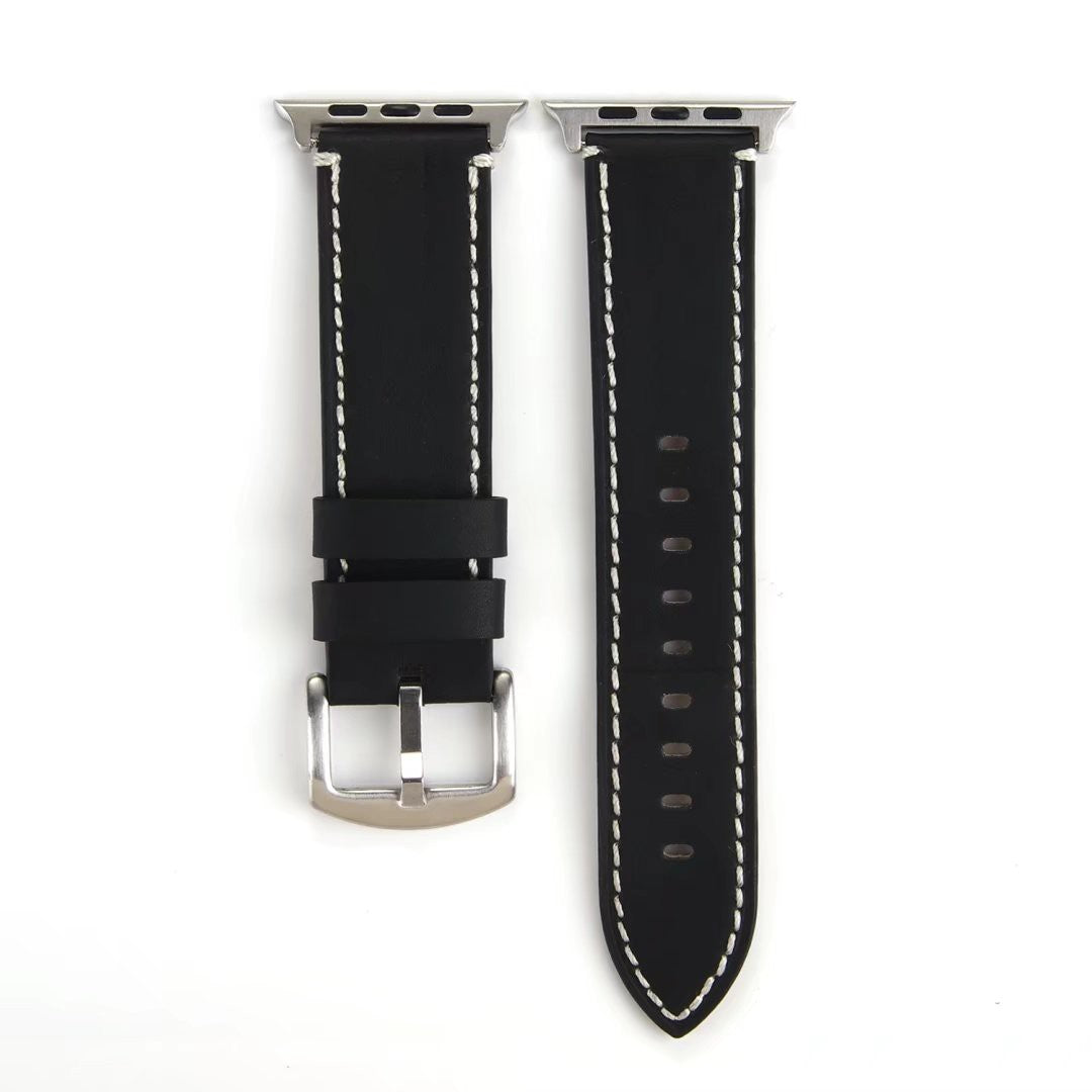 Home Fashion Minimalist Solid Leather Strap - Home Fashion Minimalist Leather Watch Strap Band