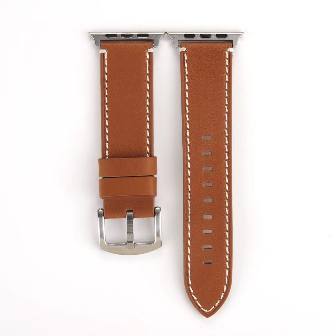 Home Fashion Minimalist Solid Leather Strap - Home Fashion Minimalist Leather Watch Strap Band