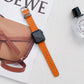 Home Fashion Simple Leather Watch Strap - Sky Blue Leather Watch Strap for Apple Watch