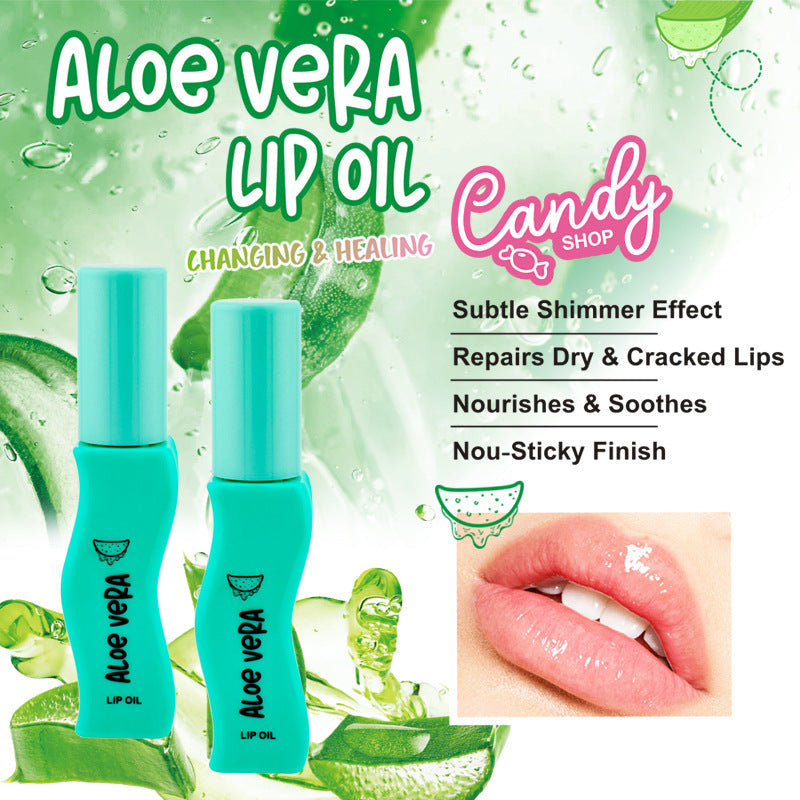 Honey Aloe Lip Gloss Moisturizing Oil for Soft and Hydrated Lips - Teleplus honey aloe lip gloss moisturizing